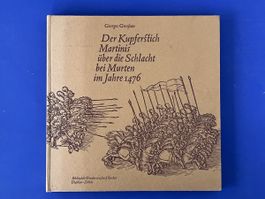 Buch über den Kupferstich der Schlacht bei Murten 1476