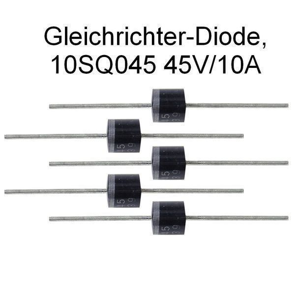 Componenti elettronici: Gleichrichter-Diode, 10SQ045 45V/10A 5St – Nuovo e nell'imballaggio originale da Luzern venduto da Salefactory