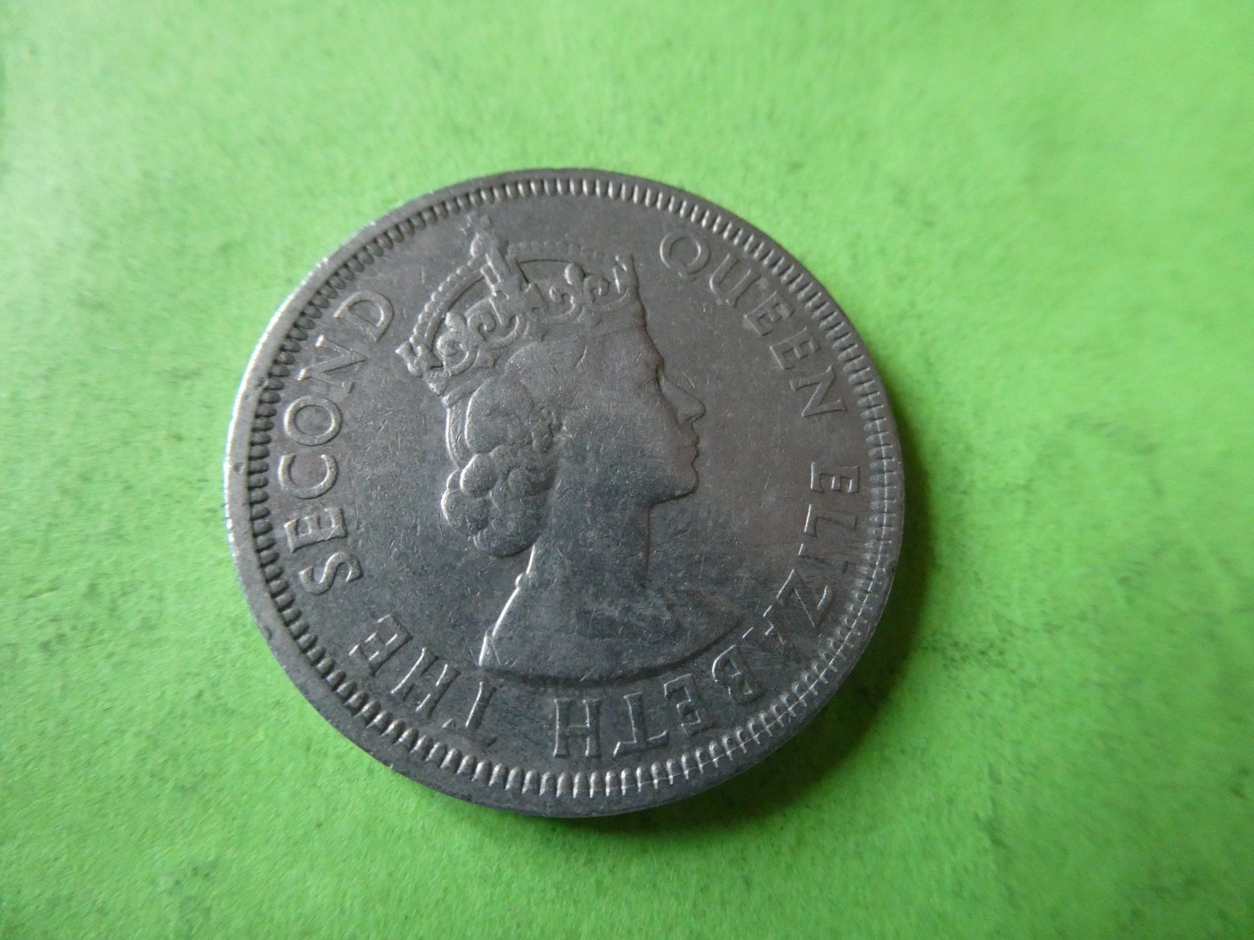Toutes les monnaies: Mauritius 1978, 1 Rupee – D'occasion à Hinterforst par rohusri 1