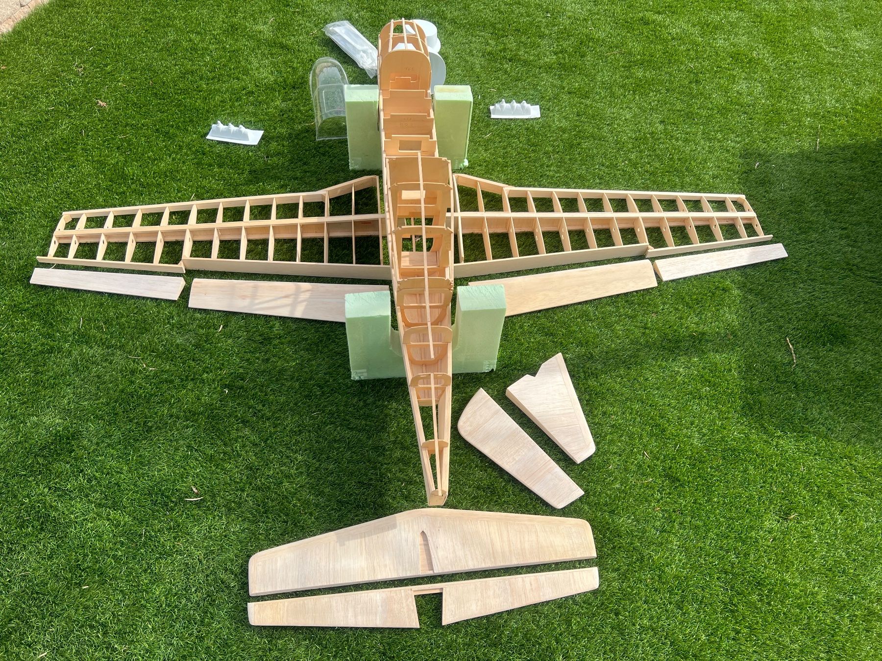 RC Modellbau: P51 Mustang 1/5 Pica – Gebraucht aus Gempen von Oldstyle
