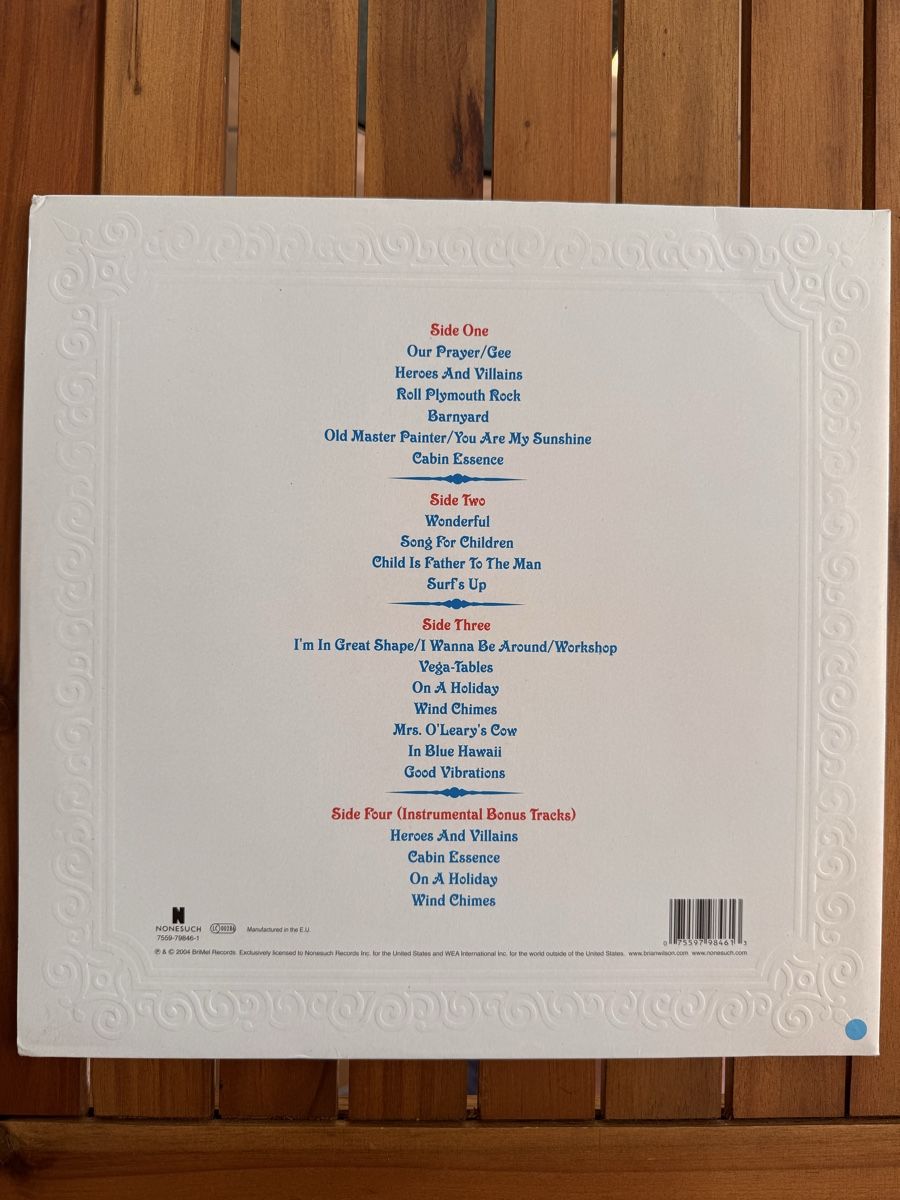 Schallplatten: Brian Wilson - Smile. Vinyl LP – Gebraucht aus Lugano von awestona 1