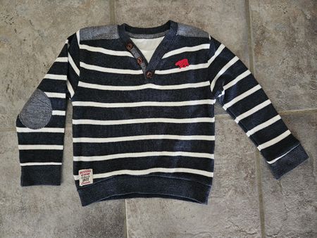 Pullover gestreift, Gr. 98