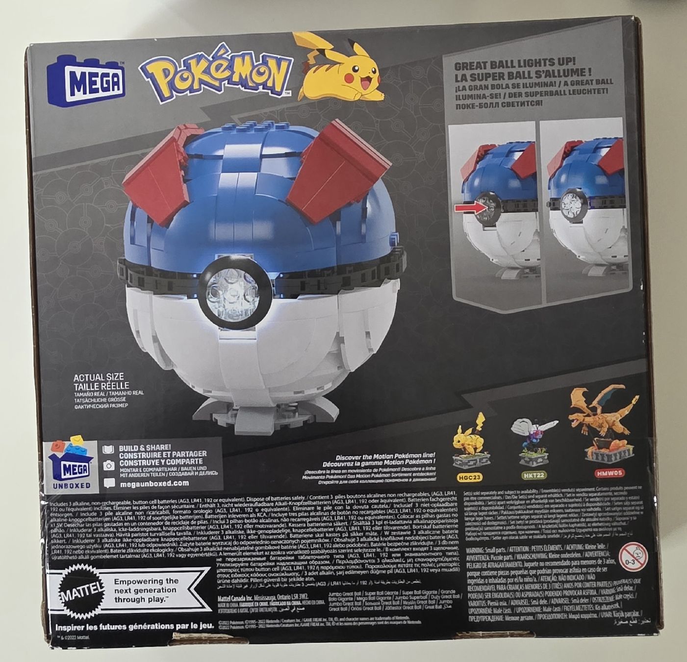 Mega Kit di costruzioni: MEGA Pokémon Jumbo Great Ball HMW04 OVP – Nuovo e nell'imballaggio originale da Rümlang venduto da Starlord_16 1