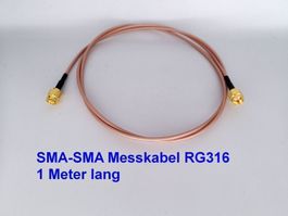 SMA auf SMA RG316 Messkabel 50 Ohm Kabel Koax
