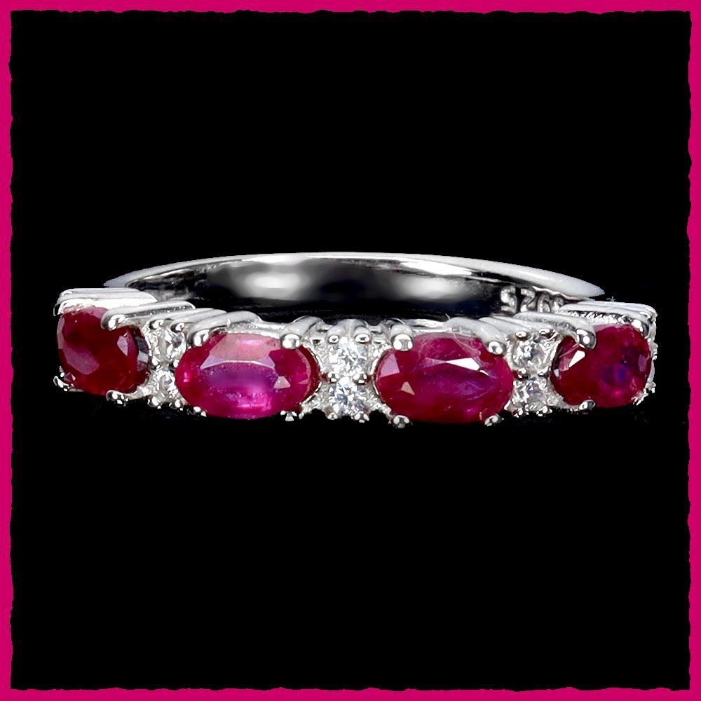 Bagues: ROYAL RUBY, Rubin Ring 925 Silber – Neuf avec emballage d'origine à Oberglatt ZH par Goldfee1 1