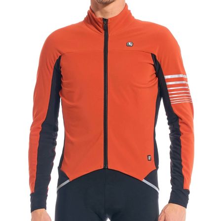 Giordana Herren Winterjacke. Orange. XL