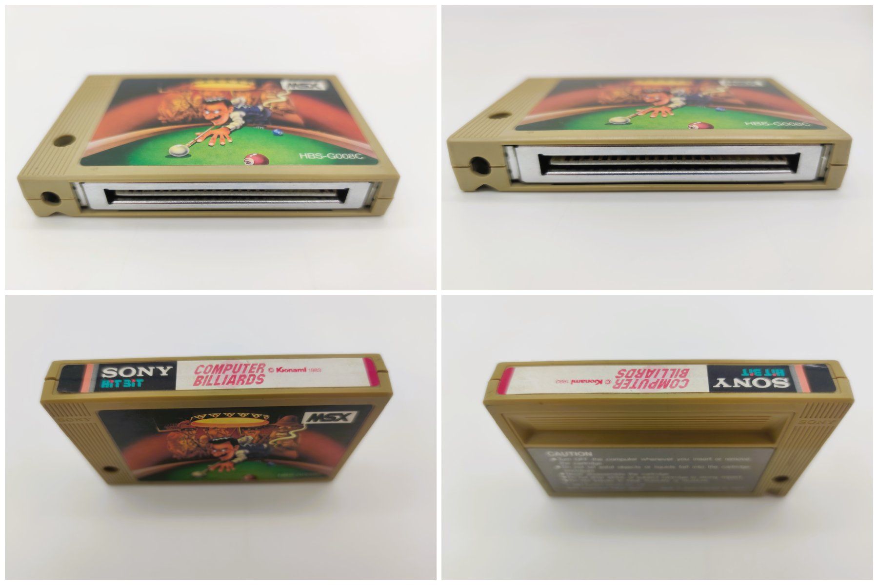 Giochi: 2x MSX Game, Soccer RC732, Computer Billiards HBS-G008C – Usato da Kreuzlingen venduto da topenergie 8
