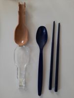 Bagettes et cuillère réutilisables (Japon)