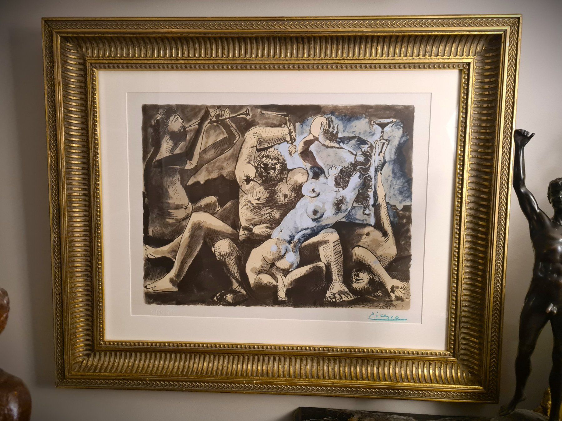Grafica & Litografie: Original Lithographie von Pablo Picasso – Usato da Rotkreuz venduto da Dobermann5 4