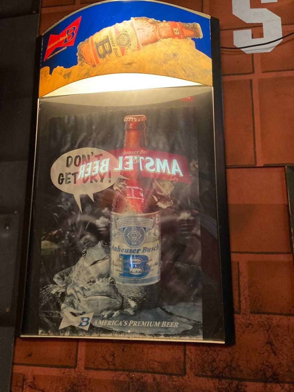 Insegne: Anheuser Busch Bierreklame, gross – Usato da Oberbüren venduto da Gurki610