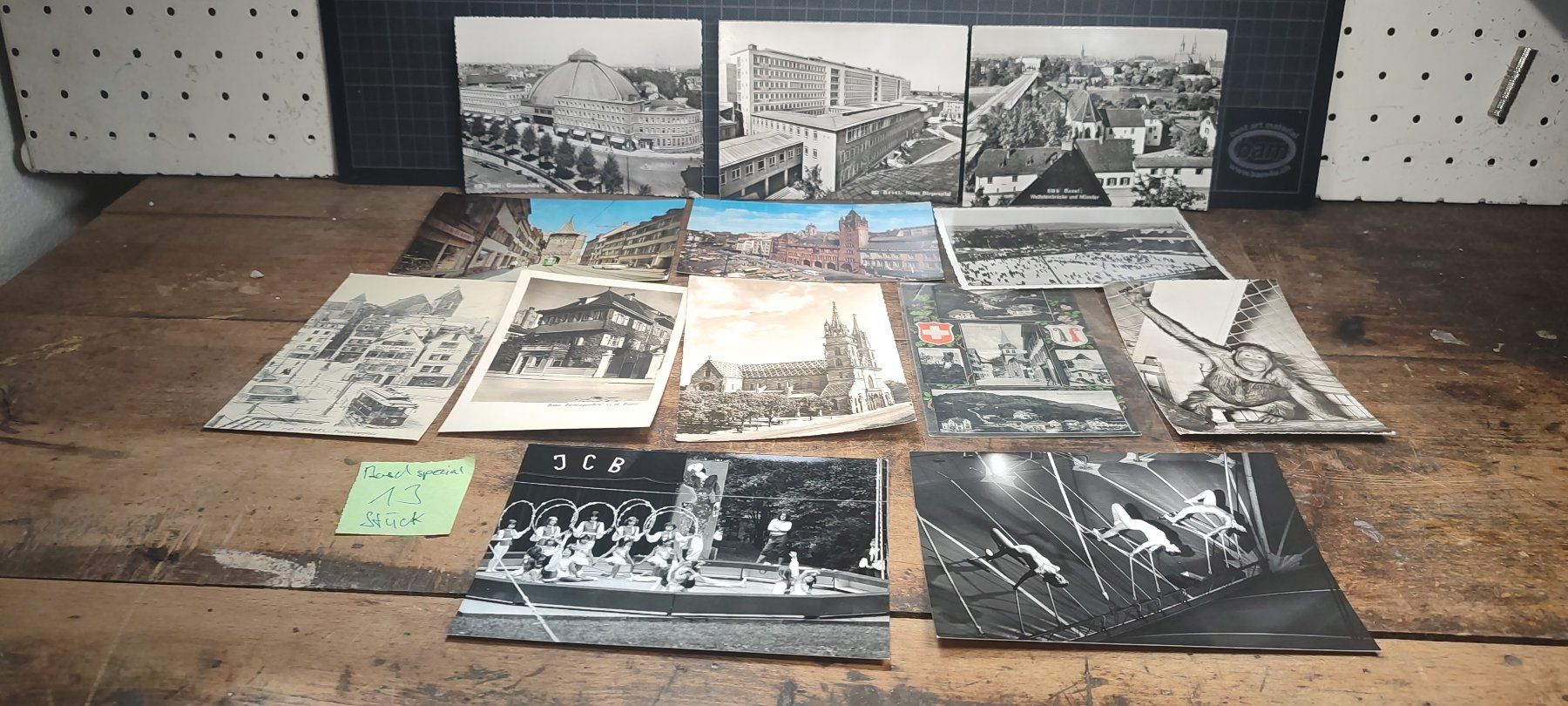 Cartoline postali: 13 Seltene Post/Ansichtskarten BASEL und der Region – Usato da Gelterkinden venduto da MYSTOREFORYOU4460 1