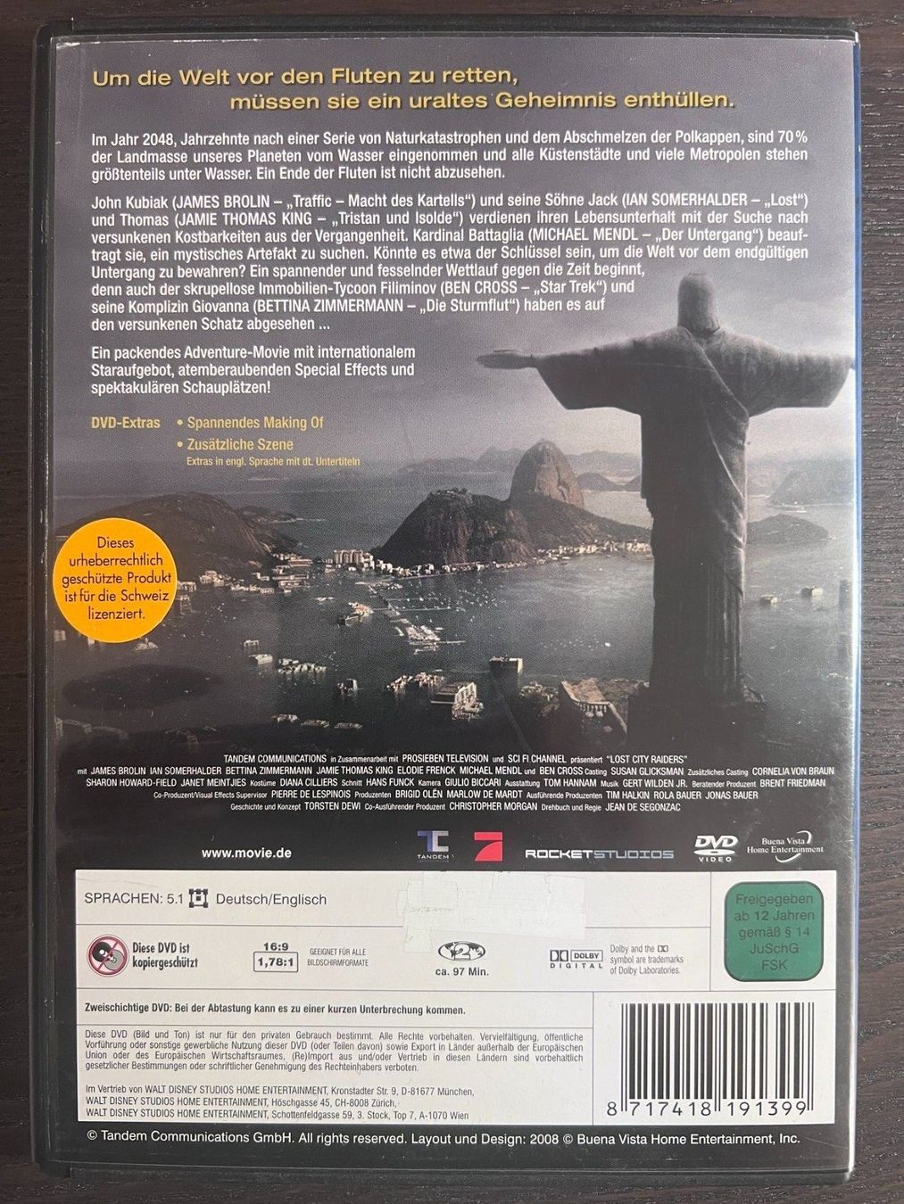 Tutti i DVDs: Lost City Raiders – Usato da Zürich venduto da FilmFreunde 1