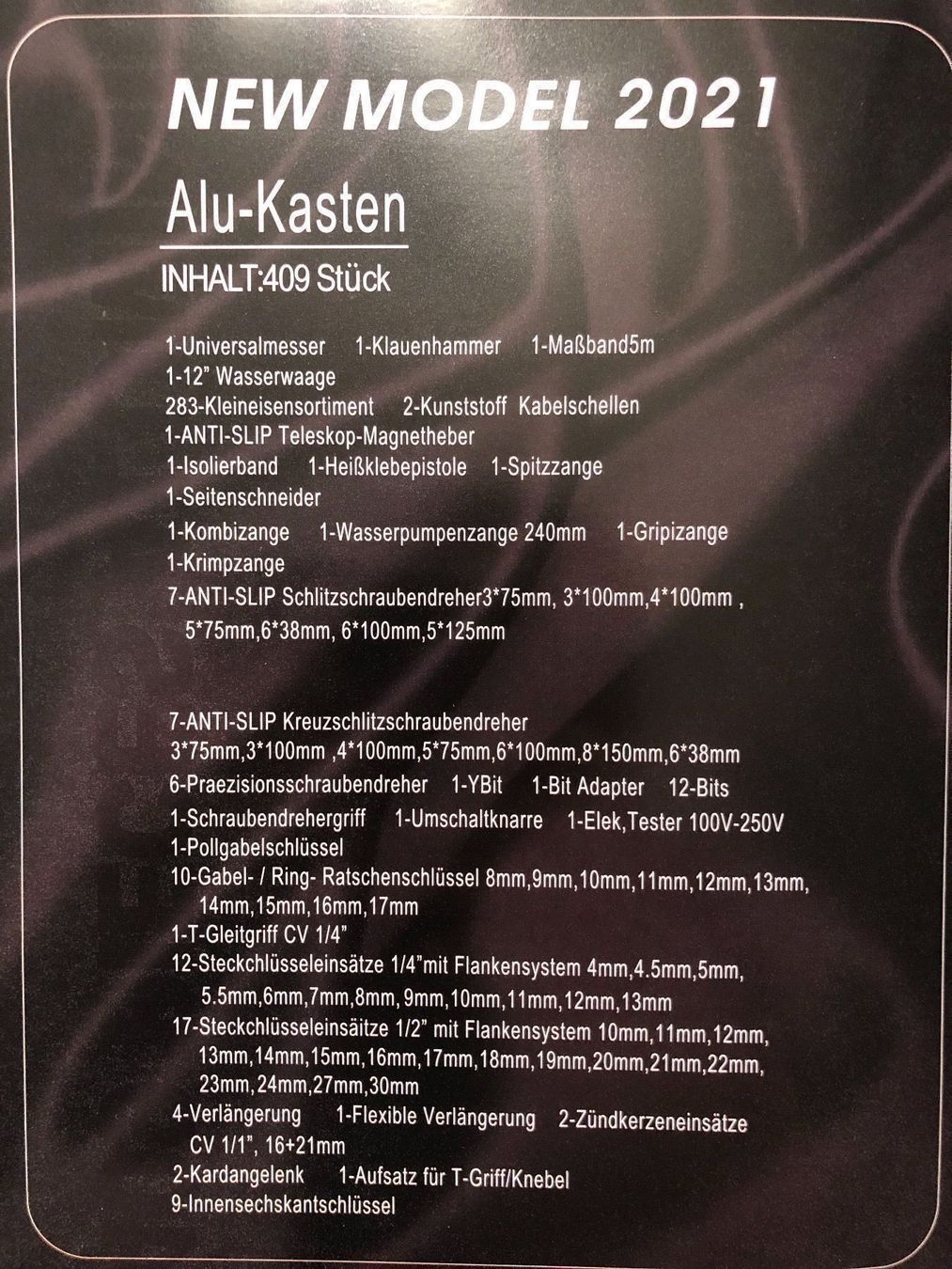Alle Werkzeuge: Werkzeugkoffer Platinum Tools – Neu und originalverpackt aus Hunzenschwil von jaeggi1978 7