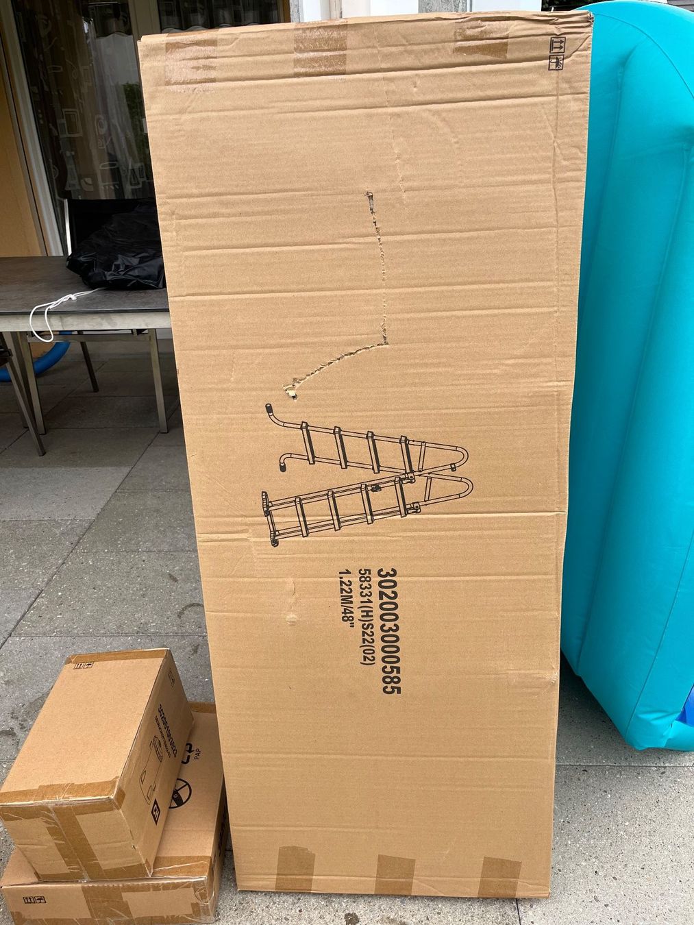 Bestway Scale: Poolleiter Bestway Neu – Nuovo e nell'imballaggio originale da Kreuzlingen venduto da zwergli05