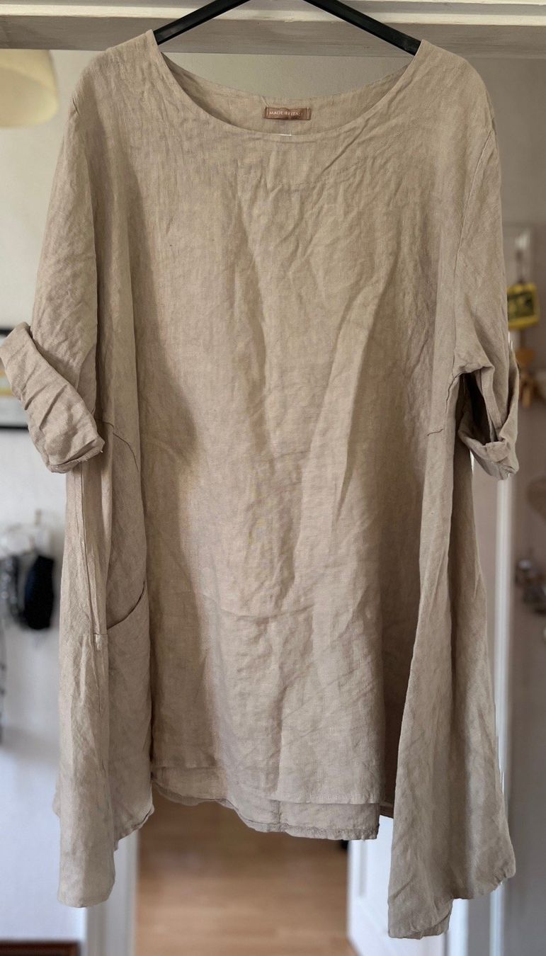 Tuniche: TUNIQUE OVERSIZE EN LIN!! M – Nuovo e nell'imballaggio originale da Locarno venduto da NicoNion