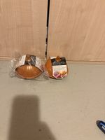 Zwiebelaufbewahrung Behälter neuwertig, 2 Stk. orange