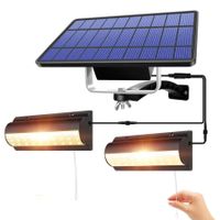 NEU Solar Hängeleuchte Zugschalter / suspension solaire
