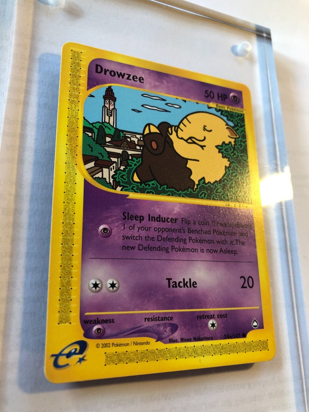 Sammelbilder & Trading cards: Drowzee Aquapolis - MINT - ab 1.- – Gebraucht aus Giubiasco von dan_pr8b 1