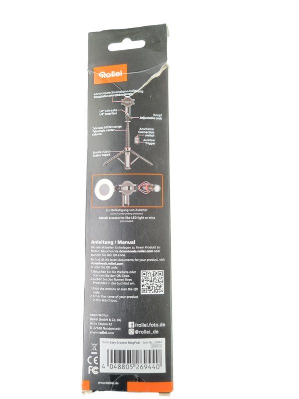Rollei Halterungen: ROLLEI Easy Creator MagPod – Neu (gemäss Beschreibung) aus Wangen b. Olten von Restwert_Wangen 3
