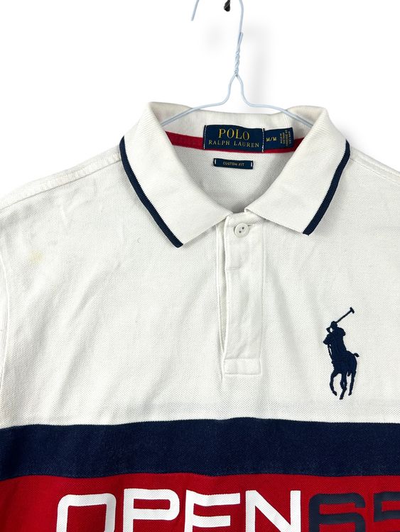Ralph Lauren Magliette Polo: Polo Ralph Lauren Blanc et Bleu USA Racing - Taille M – Nuovo (secondo la descrizione) da Hauterive NE venduto da Leo_o 2