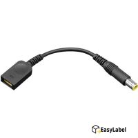 Lenovo Übergang Stromkabel eckig->rund