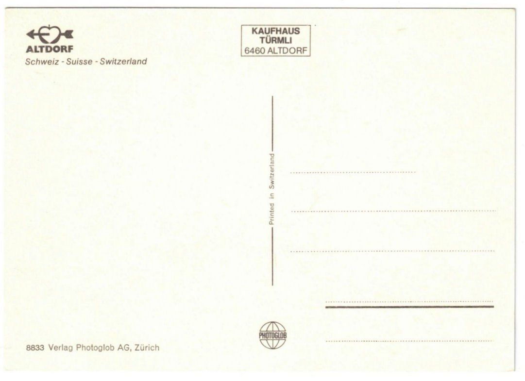 Cartes postales: Altdorf - Luftseilbahn – D'occasion à Binningen par Mountainrider 1
