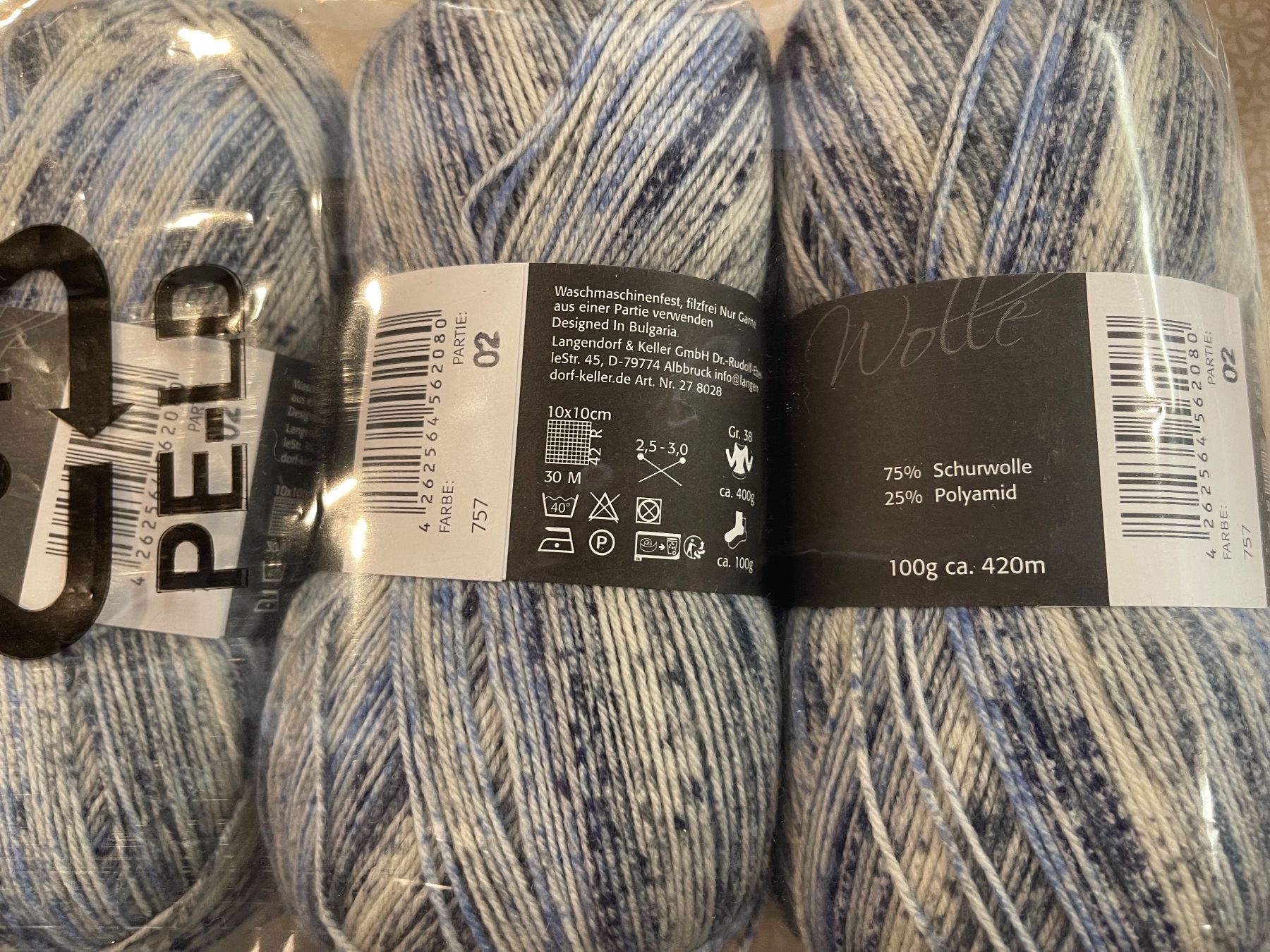 Pro Lana Wolle: Restposten, Sockenwolle Brasil – Neu und originalverpackt aus Waldstatt von wundertuete1 2