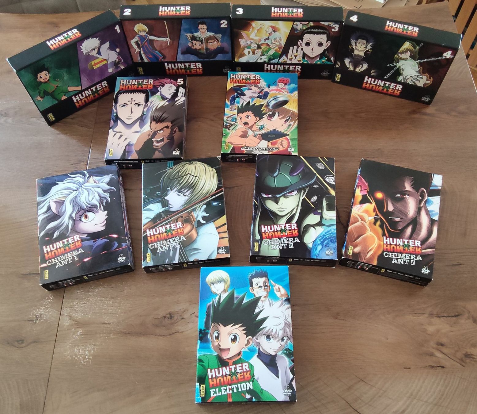 Tutti i DVDs: Hunter X Hunter Intégrale - 11 Coffrets 148EP - ENVOI OFFERT – Usato da Fribourg venduto da gzi_7tpn