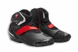 Ducati-Thema Kurze Motorradstiefel