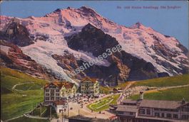 AK Kleine Scheidegg. Die Jungfrau.