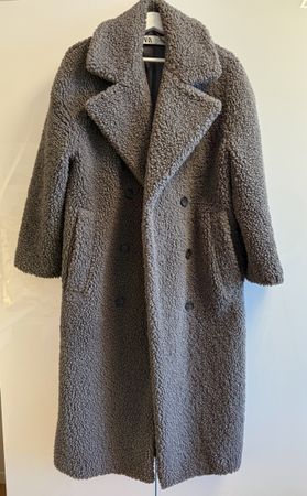 Warmer ZARA Teddy Mantel, Top Zustand, Grösse XS