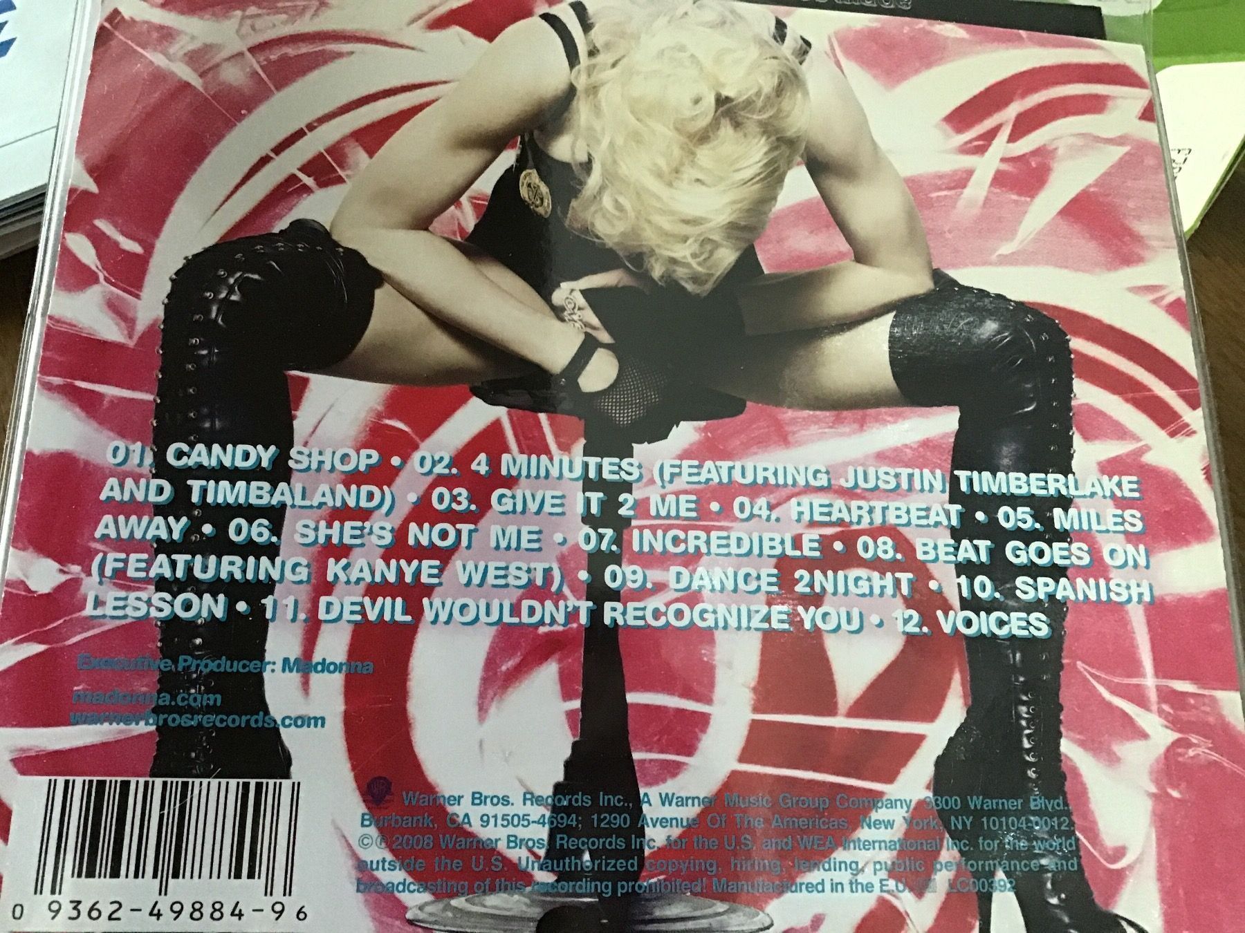 CD: Madonna   * – Usato da Thierachern venduto da sweden08 1