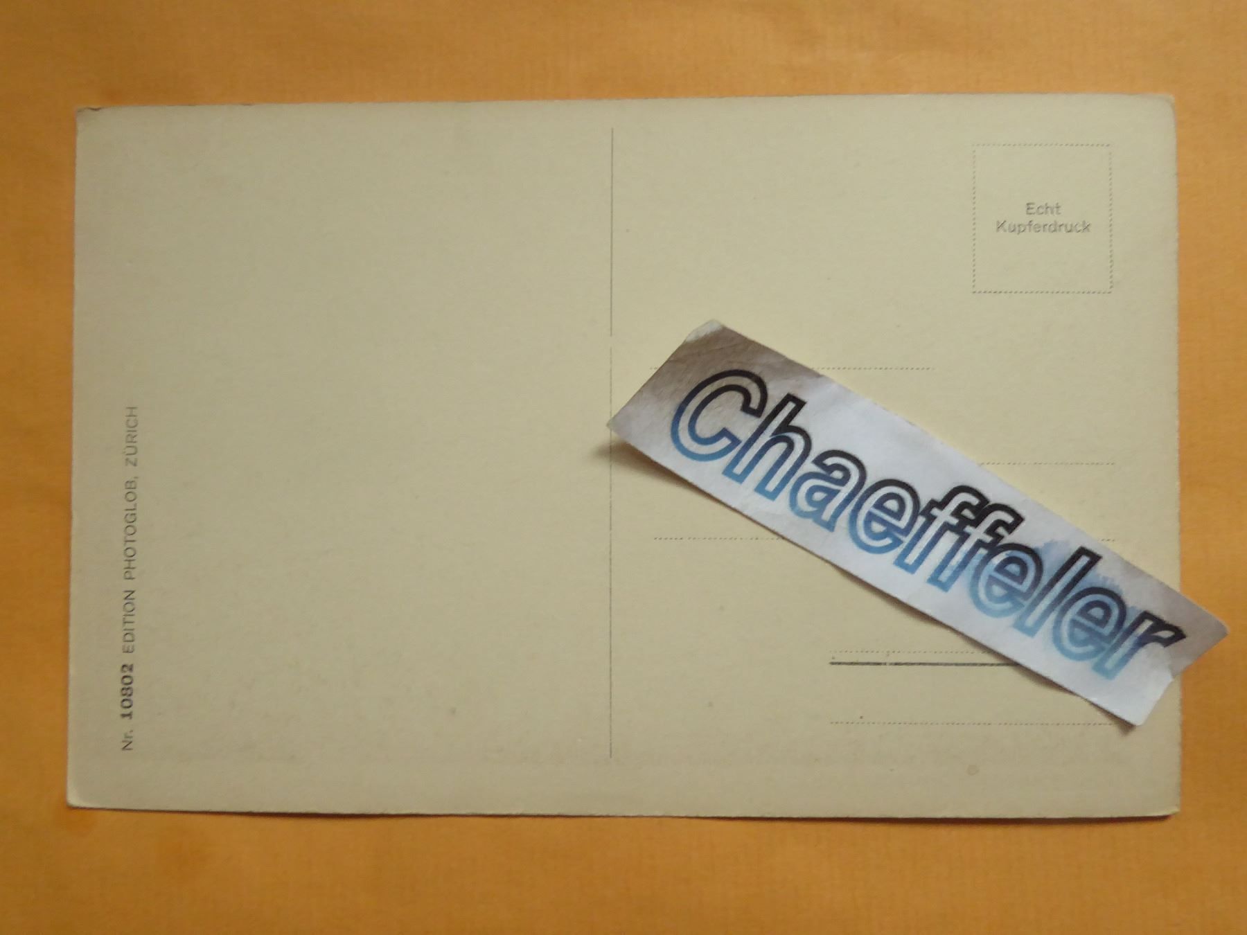 Cartoline postali: Solothurn Konzertsaal – Nuovo (secondo la descrizione) da Zürich venduto da Chaeffeler 1
