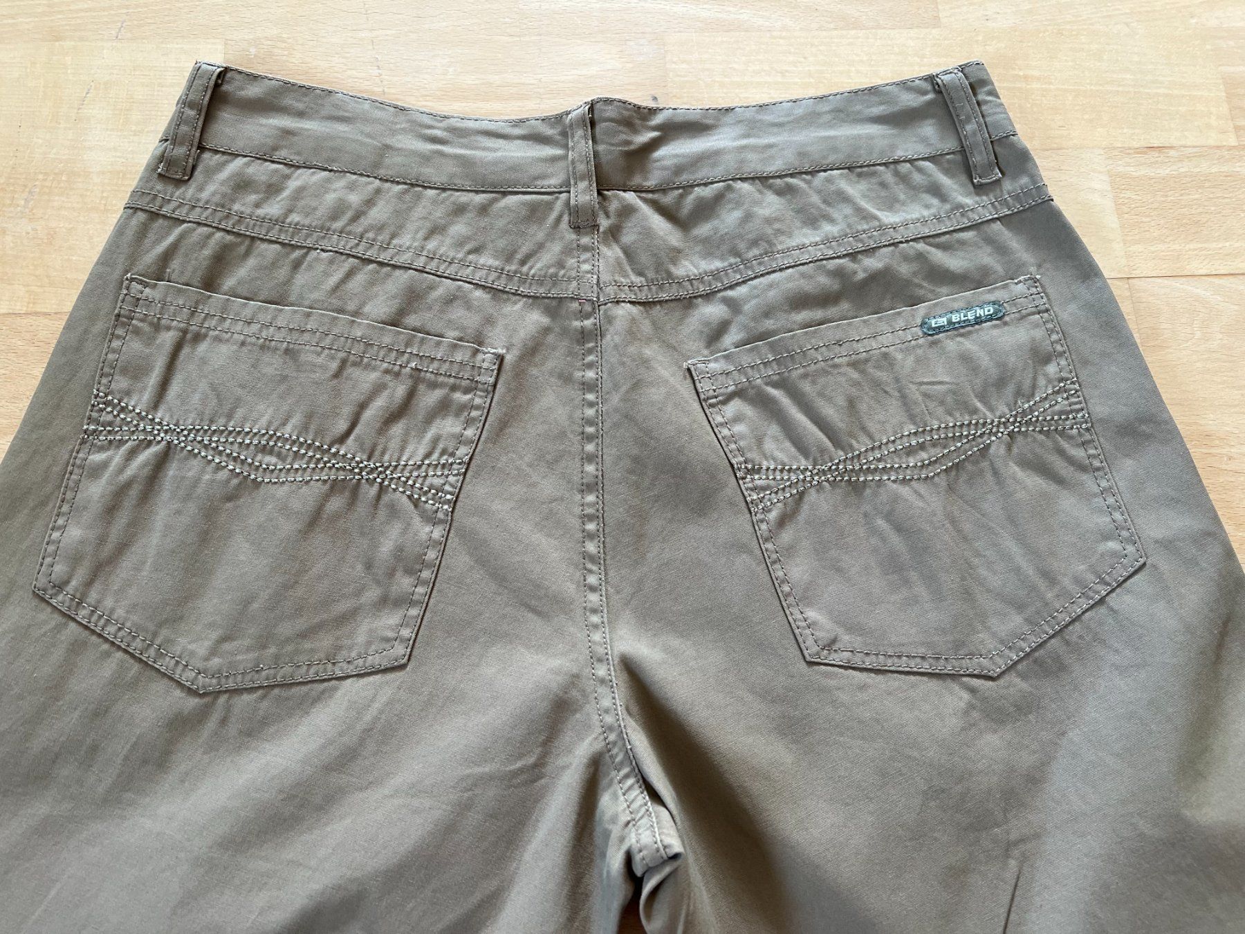 Pantaloni: leichte Blend Herren Hose in Gr. 29, Hellbraun – Nuovo (secondo la descrizione) da Worb venduto da farben20zauber 1
