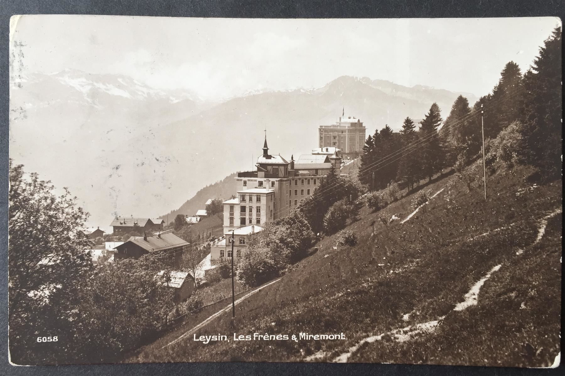 Cartoline postali: LEYSIN Les Frênes & Miremont – Usato da Jona venduto da philajona
