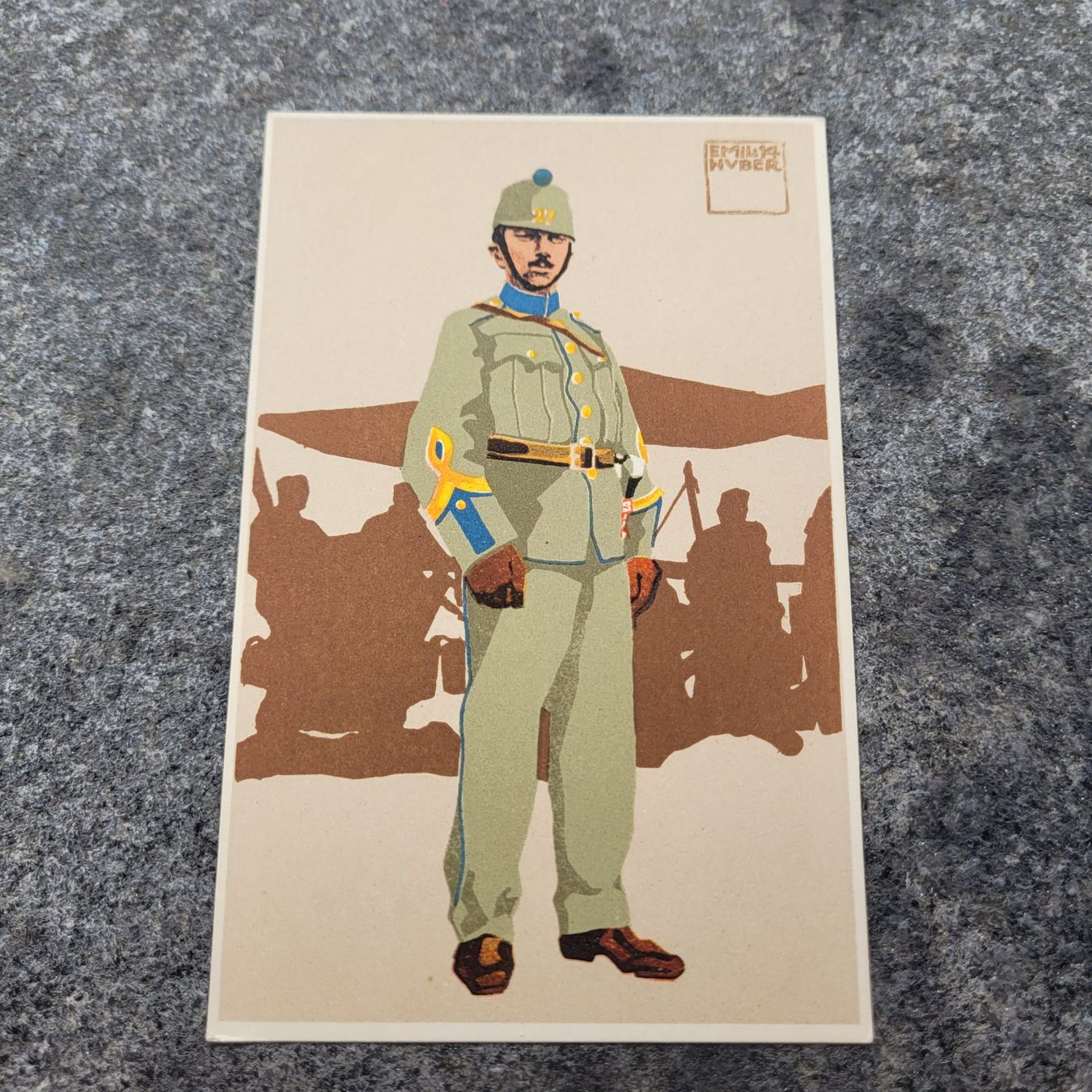 Cartoline postali: PostKarte AK Militär – Usato da Biel/Bienne venduto da Destockweb