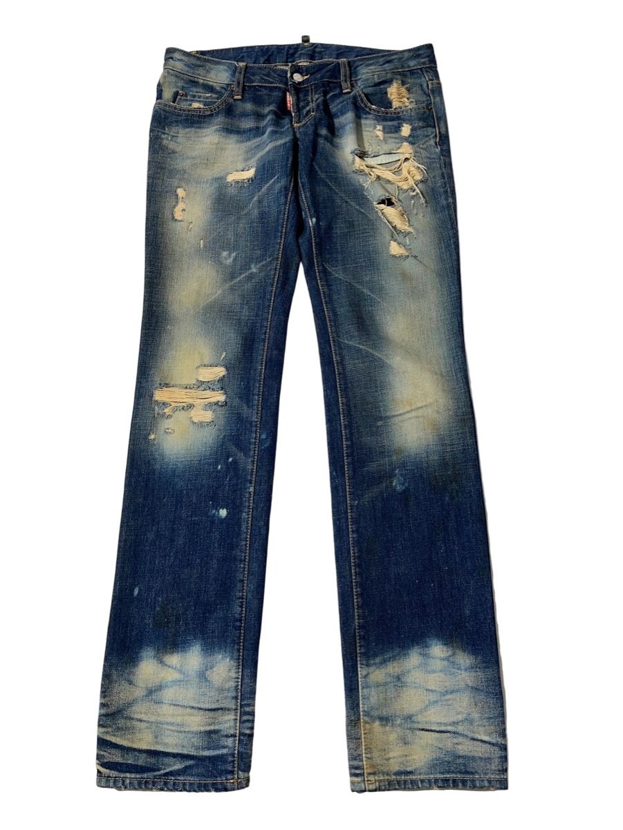 Dsquared2 Jeans: S/S2010 Dsquared Runway Bleach Ripped Denim – Usato da Kirchdorf AG venduto da dea_gtn2