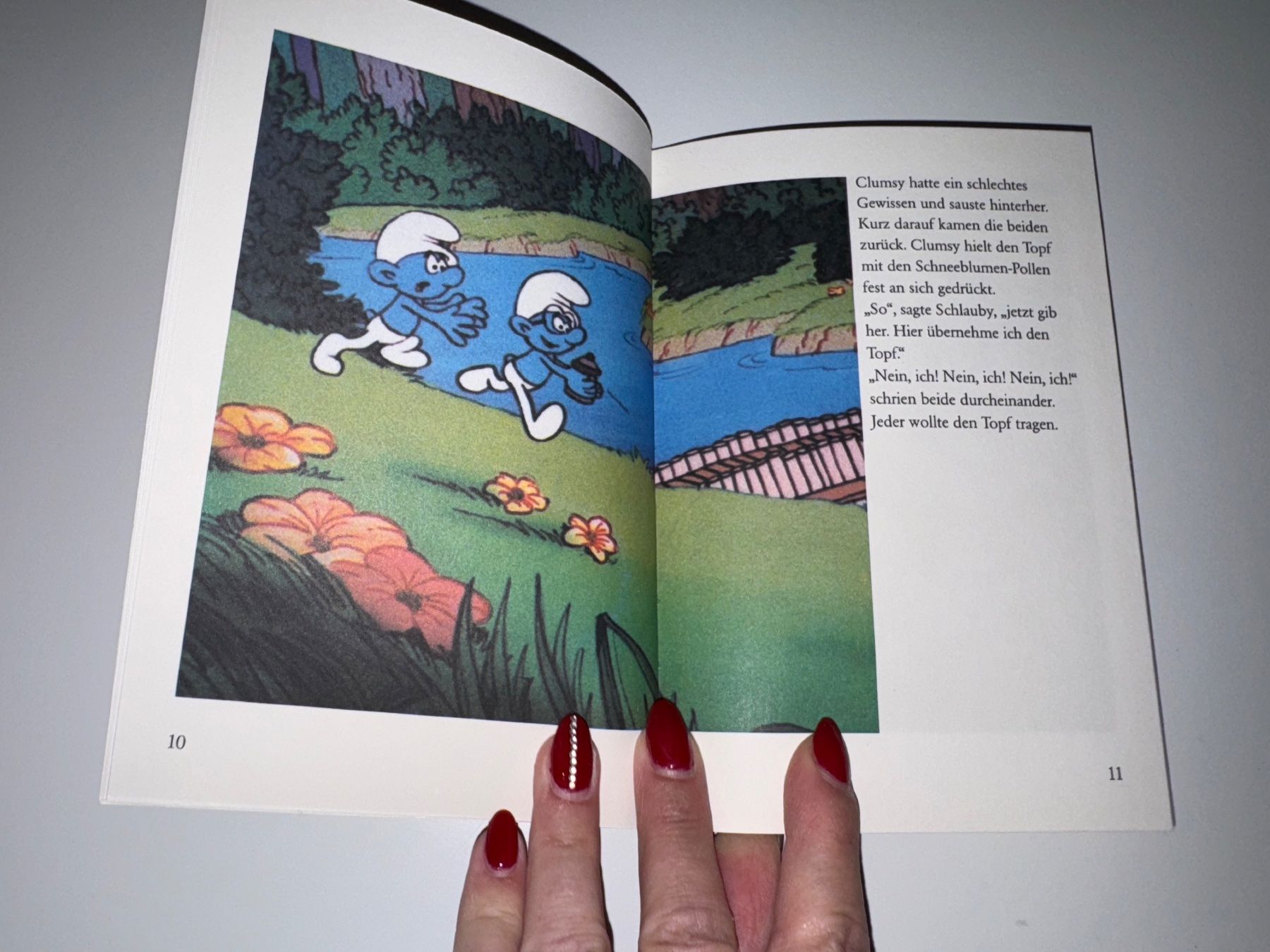 Libri: BUCH: Die Abenteuer der Schlümpfe, Der Winterkönig – Usato da Grosswangen venduto da Kleine.Knoepfe 2