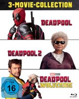 Deadpool 1-3 & Wolverine (2016/18/24) Reynolds/Jackman/3-BDs