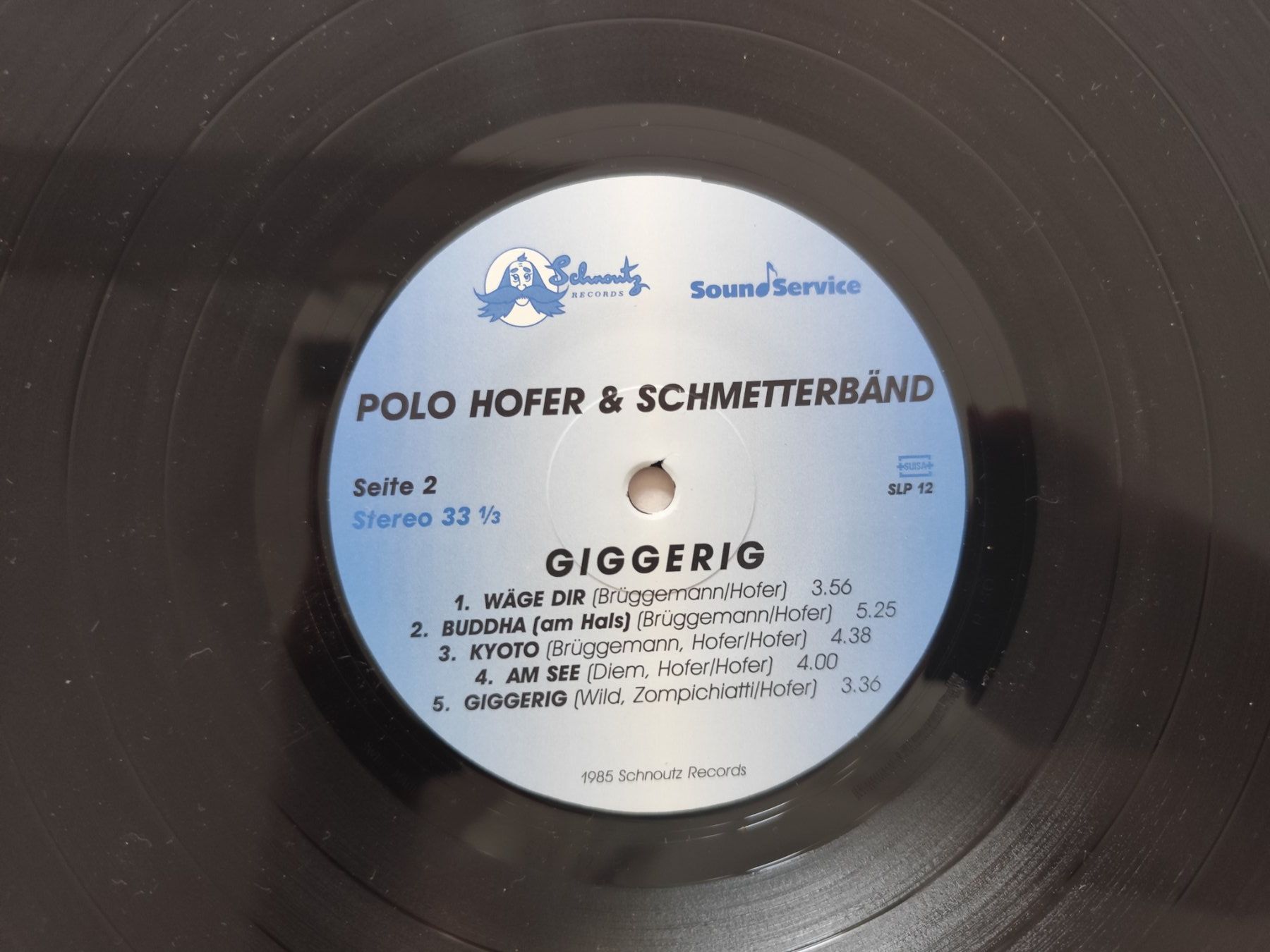 Dischi in vinile: Polo Hofer & Schmetterband original LP Giggerig – Usato da Oftringen venduto da Brazil99 4