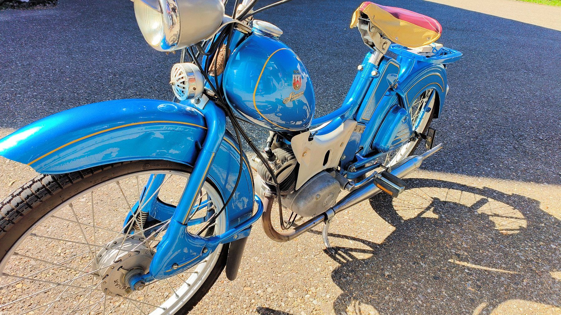 Simson Mofas: Simson SR-2E 1960  Oldtimer Töffli mofa kein Sachs Puch – Gebraucht aus Hittnau von Kulturhaus 4
