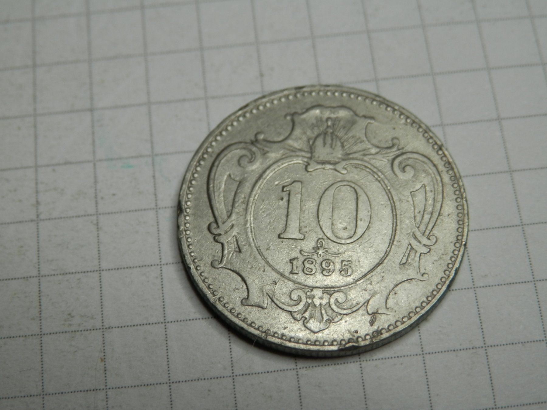 Tutti le monete: Österreich  10 Heller, 1895 – Usato da Weiach venduto da weiach81
