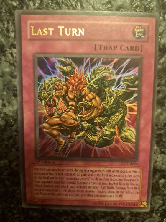 Yu-Gi-Oh! Last Turn LOD-099 1. Edition Ultra rare (Neu (gemäss ...