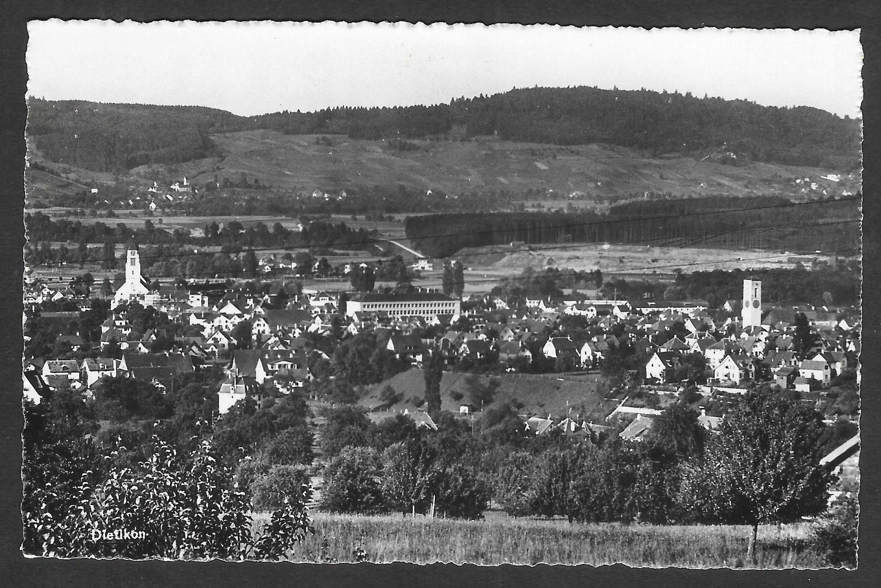 Cartoline postali: Dietikon Gesamtansicht – Usato da Olten venduto da clotaldi