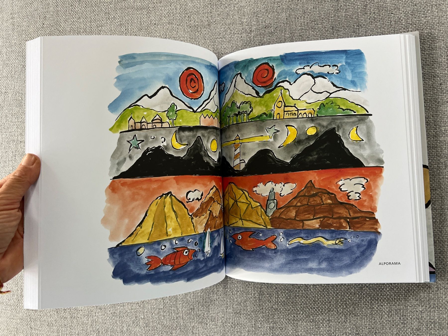 Libri: Buch Berge von Ted Scapa Kunstbuch – Usato da Ennetbaden venduto da mapa05 6