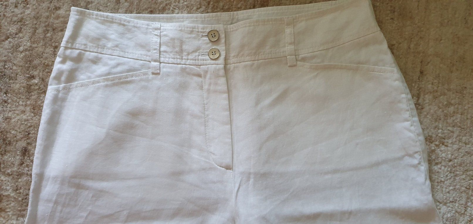Gerry Weber Pantaloni: Gerry Weber Leinenhose, Grösse 38 – Nuovo (secondo la descrizione) da Unterentfelden venduto da LookoutMt 4