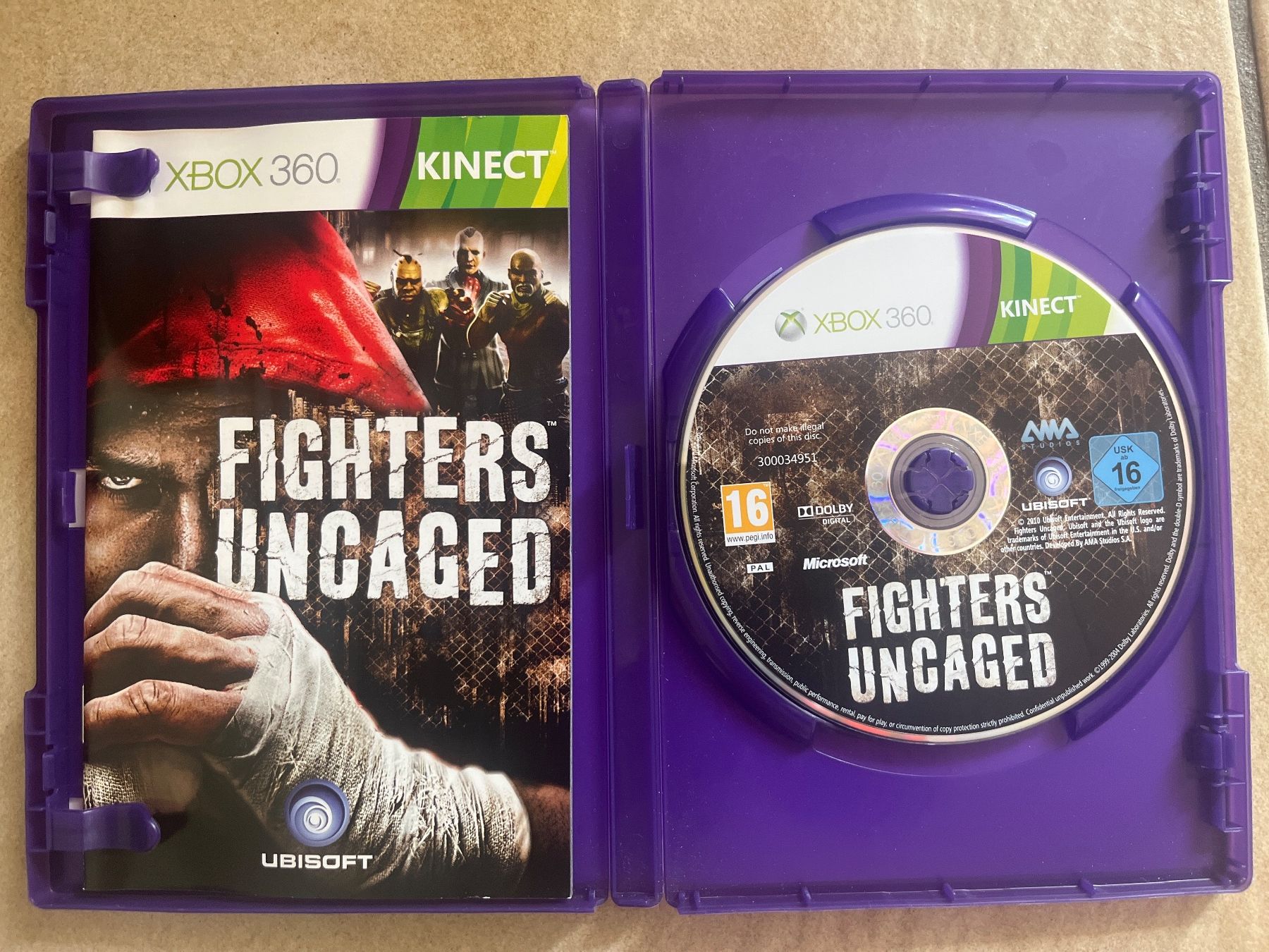 Microsoft Spiele: Jeu vidéo Fighters Uncaged Kinect pour MICROSOFT Xbox 360 – Gebraucht aus Vernayaz von Darkfrost 2