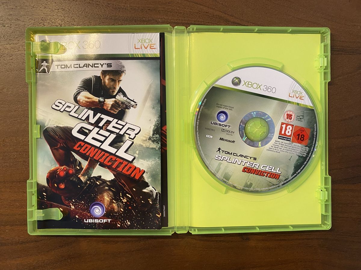 Microsoft Giochi: Tom Clancy's Splinter Cell Conviction für Xbox 360 – Usato da Thunstetten venduto da Virus_33 1