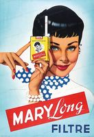 Original Plakat Mary Long, 90x128cm, 1958