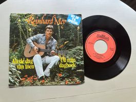 REINHARD MEY rare Single Holland gesungen Kult Als de dag va